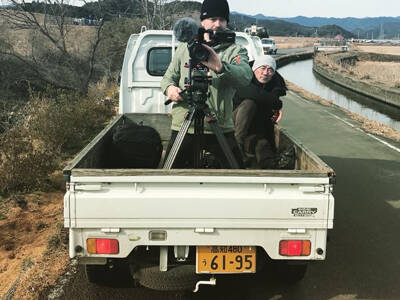 撮影の仲間たち